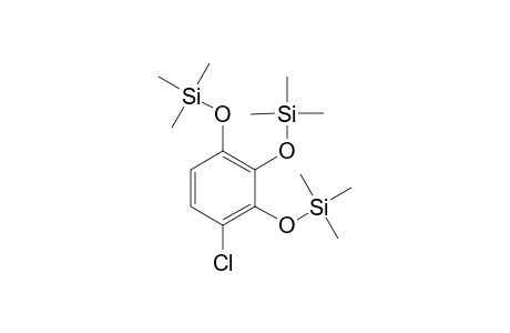 4-Chlorobenzene-1,2,3-triol trisTMS dev