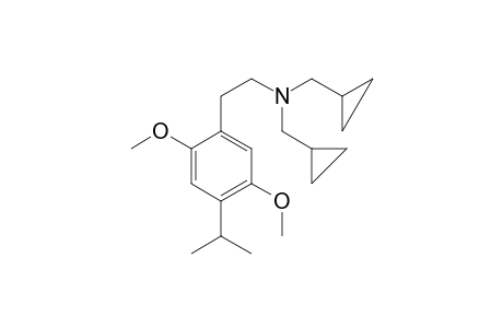 2C-IP N,N-bis(cyclopropylmethyl)