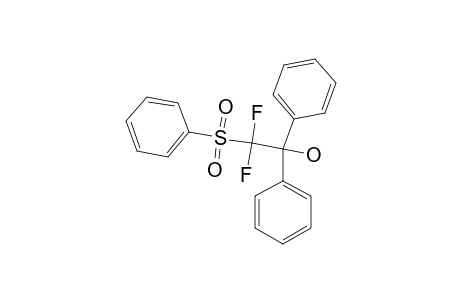 2,2-DIFLUORO-2-BENZENESULFONYL-1,1-DIPHENYLETHANOL