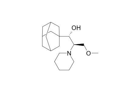 (1S,2R)-1-(1-adamantyl)-3-methoxy-2-(1-piperidinyl)-1-propanol