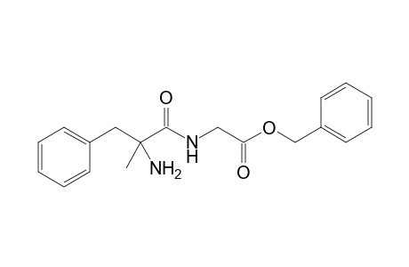 (2-Amino-2-methyl-3-phenylpropanoyl)glycine benzyl ester