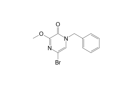 1-Benzyl-5-bromo-3-methoxy-2(1H)-pyrazinone