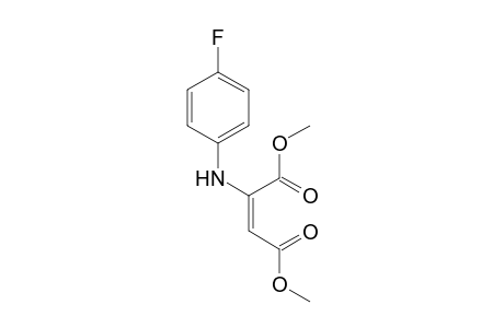 Fumaric acid, (p-fluoroanilino)-, dimethyl ester