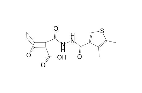 3-({2-[(4,5-dimethyl-3-thienyl)carbonyl]hydrazino}carbonyl)-7-oxabicyclo[2.2.1]heptane-2-carboxylic acid