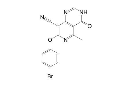 8-Cyano-7-(4-bromophenyl)-5-methylpyrido[4,3-d]pyrimidin-4-one