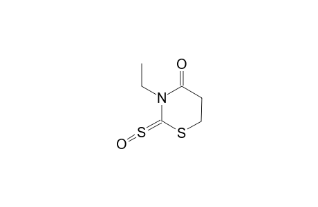 3-Ethyl-4-oxotetrahydro-1,3-thiazine-2-thione - S-oxide