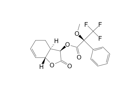 (1R,6R,9R)-9-[ (S)-.alpha.-Methoxy-.alpha.-trifluoromethylphenylacetoxy]-7-oxabicyclo[4.3.0]non-4-en-8-one