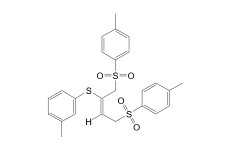 (E)-1,4-bis(p-tolylsulfonyl)-2-(m-tolylthio)-2-butene
