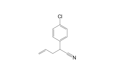 2-(4-Chlorophenyl)-4-pentenenitrile