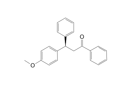 (R)-3-(4-methoxy)-1,3-diphenylpropan-1-one