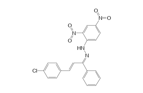 2-Propen-1-one, 1-(4-chlorophenyl)-3-phenyl-, (2,4-dinitrophenyl)hydrazone