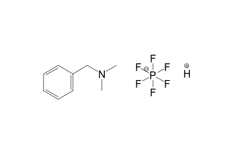 N,N-dimethylbenzylamine, hydrogen hexafluorophosphate(1-)