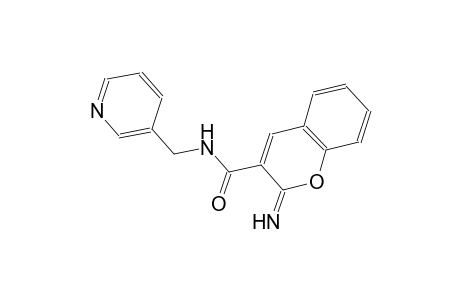 2-imino-N-(3-pyridinylmethyl)-2H-chromene-3-carboxamide