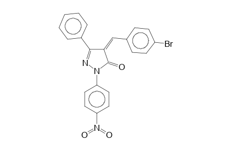 (4Z)-4-(4-Bromobenzylidene)-2-(4-nitrophenyl)-5-phenyl-2,4-dihydro-3H-pyrazol-3-one