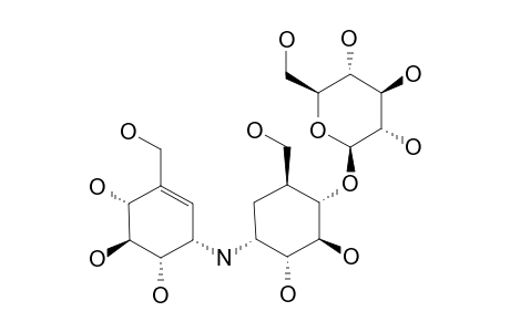 VALIDAMYCIN-A;4-O-BETA-D-GLUCOPYRANOSYL-VALIDOXYLAMINE-A