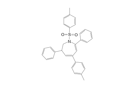 3,7-Diphenyl-5-(p-tolyl)-1-tosyl-2,3-dihydro-1H-azepine