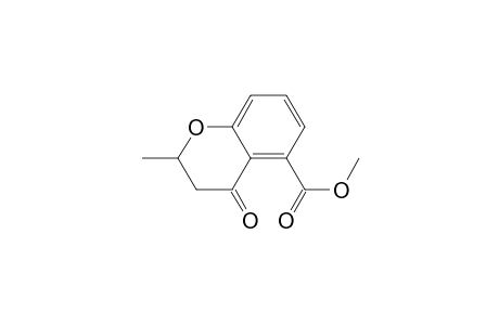 2H-1-Benzopyran-5-carboxylic acid, 3,4-dihydro-2-methyl-4-oxo-, methyl ester