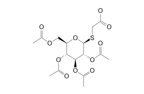 2-[[(2S,3R,4S,5R,6R)-3,4,5-triacetoxy-6-(acetoxymethyl)tetrahydropyran-2-yl]thio]acetic acid