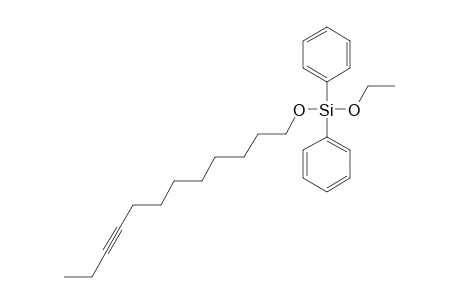 Silane, diphenyl(dodec-9-yn-1-yloxy)ethoxy-