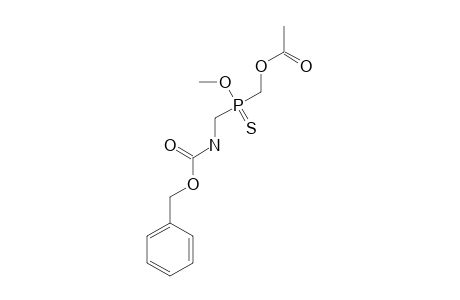N-BENZOYLOXYCARBONYLAMINOMETHYL_(P-ACETOXYMETHYL)-(O-METHYL)-PHOSHINOTHIOATE