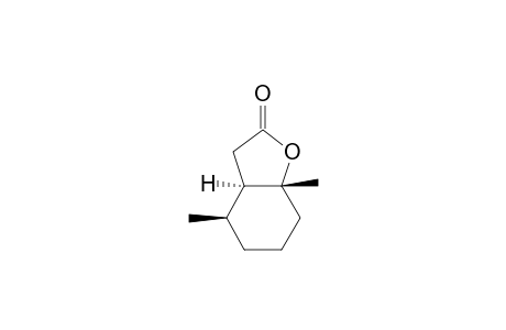 2(3H)-Benzofuranone, hexahydro-4,7a-dimethyl-, [3aR-(3a.alpha.,4.beta.,7a.beta.)]-