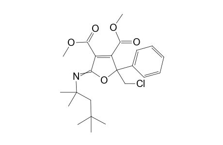 Dimethyl 2-(Chloromethyl)-2,5-dihydro-2-phenyl-5-[ (1,1,3,3-tetramethylbutyl)imino]furan-3,4-dicarboxylate