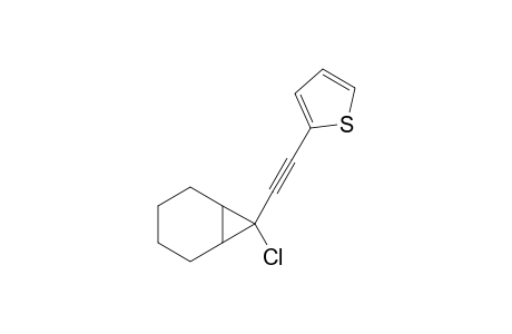 2-[2-(7-Chloro-7-norcaranyl)ethynyl]thiophene
