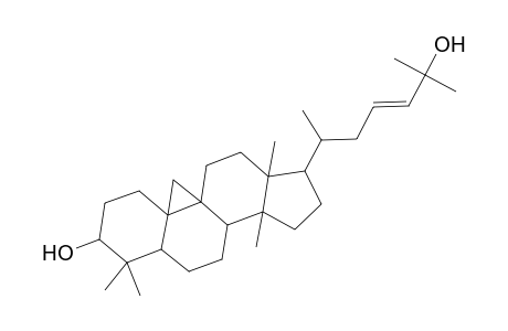 9,19-Cyclolanost-23-ene-3,25-diol, (3.beta.,23E)-
