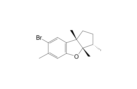 (3S,3aS,8bS)-7-bromo-3,3a,6,8b-tetramethyl-2,3-dihydro-1H-cyclopenta[b][1]benzoxole