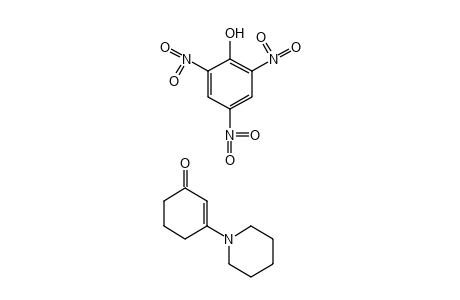 3-PIPERIDINO-2-CYCLOHEXEN-1-ONE, PICRATE