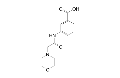3-(2-Morpholinoacetamido)benzoic acid