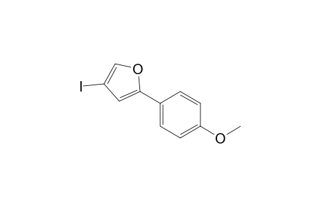 4-Iodo-2-(4-methoxyphenyl)furan