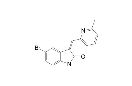 Z-ALPHA-(5-BROMO)-ISATINYILIDENE-2,6-DIMETHYLPYRIDINE