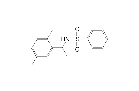 N-[1-(2,5-dimethylphenyl)ethyl]benzenesulfonamide