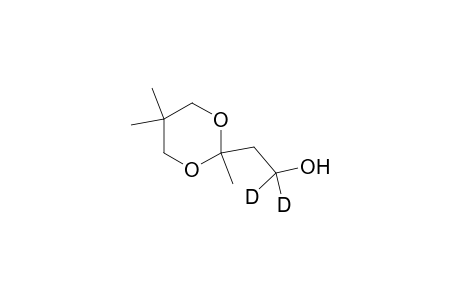 (1,1-2H2)-2-(2,5,5-Trimethyl-1,3-dioxan-2-yl)ethan-1-ol