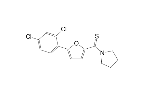 1-{[5-(2,4-dichlorophenyl)-2-furyl]carbothioyl}pyrrolidine