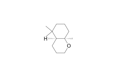 2H-1-Benzopyran, octahydro-5,5,8a-trimethyl-, cis-(.+-.)-