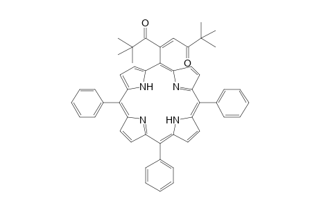 2,2,7,7-Tetramethyl-4-(10',15',20'-triphenylporphyrin-5'-yl)-oct-4-ene-3,6-dione