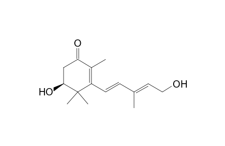 2-Cyclohexen-1-one, 6-hydroxy-3-(5-hydroxy-3-methyl-1,3-pentadienyl)-2,4,4-trimethyl-, [S-(E,E)]-