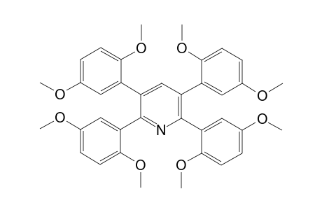 2,3,5,6-Tetrakis(2,5-dimethoxyphenyl)pyridine