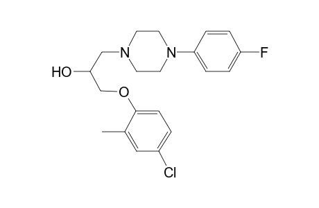 1-(4-Chloro-2-methyl-phenoxy)-3-[4-(4-fluoro-phenyl)-piperazin-1-yl]-propan-2-ol