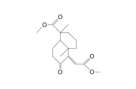 Dimethyl-8-oxo-13,14,15,16,17-pentanorlabd-9(11)-ene-12,19-dioate