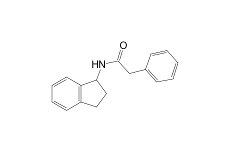 N-(2,3-dihydro-1H-inden-1-yl)-2-phenyl-ethanamide