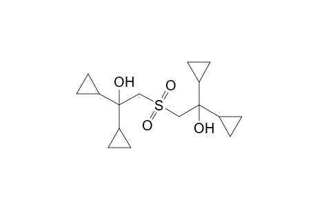 1,1-Dicyclopropyl-2-(2,2-dicyclopropyl-2-hydroxyethylsulfonyl)-1-ethanol