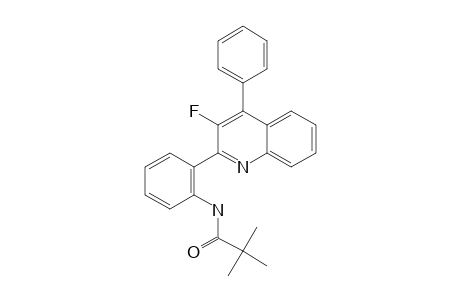 2,2-DIMETHYL-N-(2-(3-FLUORO-4-PHENYLQUINOL-2-YL)-PHENYL)-PROPANAMIDE