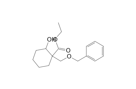 2-(benzyloxymethyl)-2-(ethoxycarbonyl)cyclohexan-1-ol