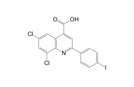 6,8-dichloro-2-(m-iodophenyl)cinchoninic acid