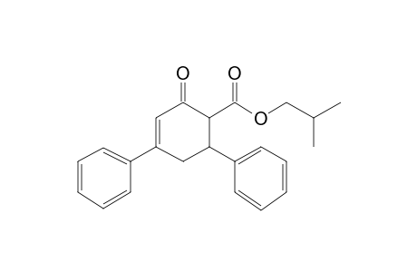 2-Methylpropyl 2-oxo-4,6-diphenylcyclohex-3-ene-1-carboxylate