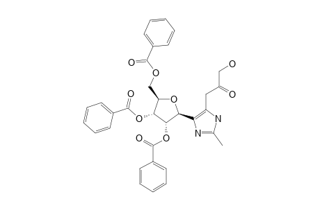 3-[2-METHYL-4-(2,3,5-TRI-O-BENZOYL-BETA-D-RIBOFURANOSYL)-IMIDAZOLYL]-2-OXO-1-PROPANOL