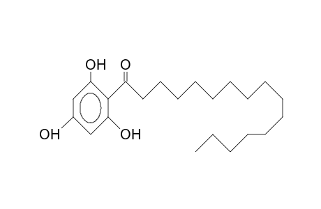 2-(1'-Oxo-hexadecyl)-1,3,5-trihydroxy-benzene